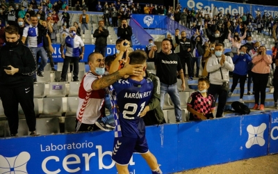 Aarón Rey en una celebració d'aquesta temporada | CES